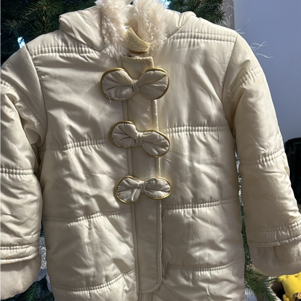 Baby girl snow suit